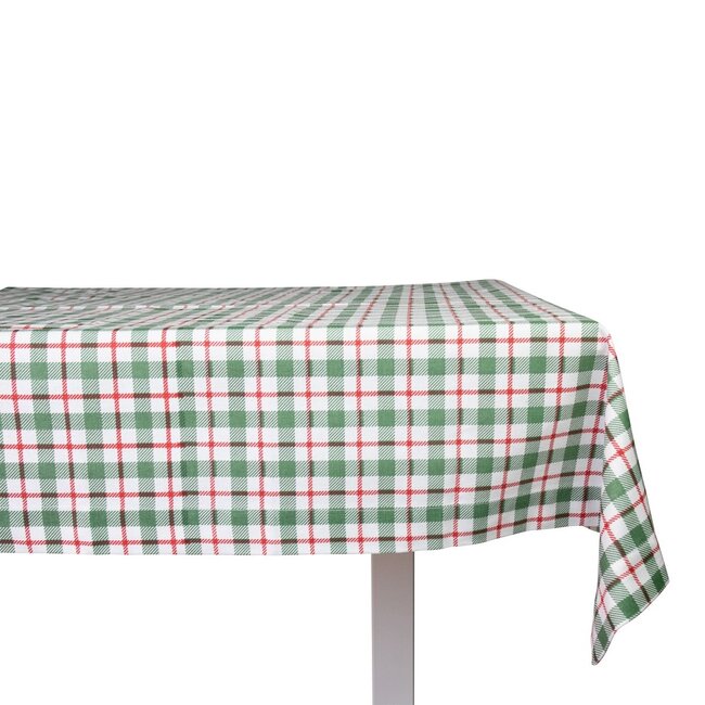 Linen & More Ferdi Tafelkleed groen 140x300cm