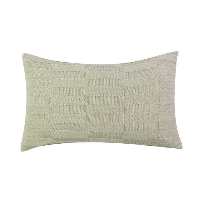 Linen & More Jorvik Kussen licht groen 30x50cm