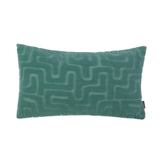 Linen & More Jaxon Kussen groen 30x50cm