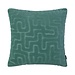 Linen & More Jaxon Kussen groen 45x45cm