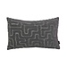 Linen & More Jaxon Kussen grijs 30x50cm