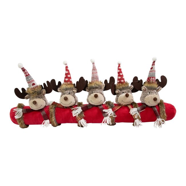 Linen & More Gebreide Rudolf windstopper rood 30x88cm