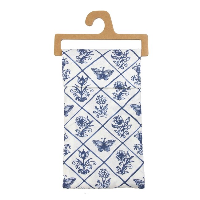 Linen & More Delft blauw Tafelloper 50x140cm