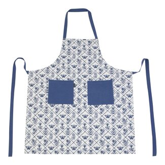 Linen & More Delfts blauw Schort 75x90cm