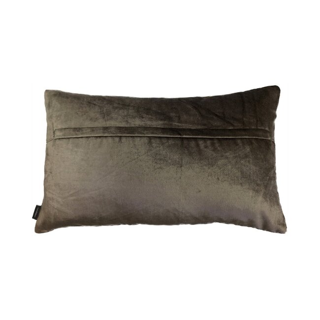 Linen & More All Over foil taupe champagne Kussen 30x50 cm