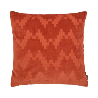 Linen & More Twisted Brooklyn licht roestbruin 45x45 cm