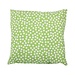 Linen & More Allover Dots green cushion 45x45 cm