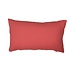 Linen & More Flannel kussen rood 30x50cm