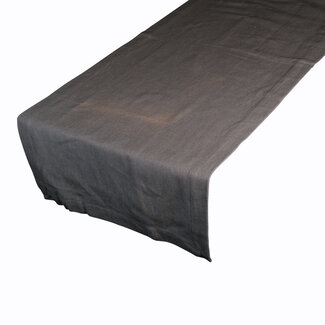 Linen & More Pure Herringbone Tafelloper taupe 50x140cm