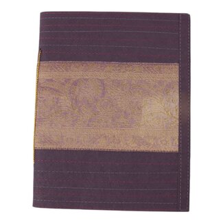 Linen & More Notebook Ethnic 15x20 purple