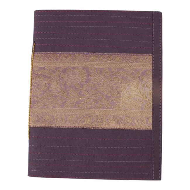 Linen & More Notebook Ethnic 15x20 purple