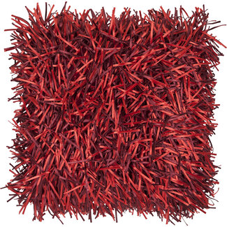 Linen & More Oslo kussen rood 45x45cm