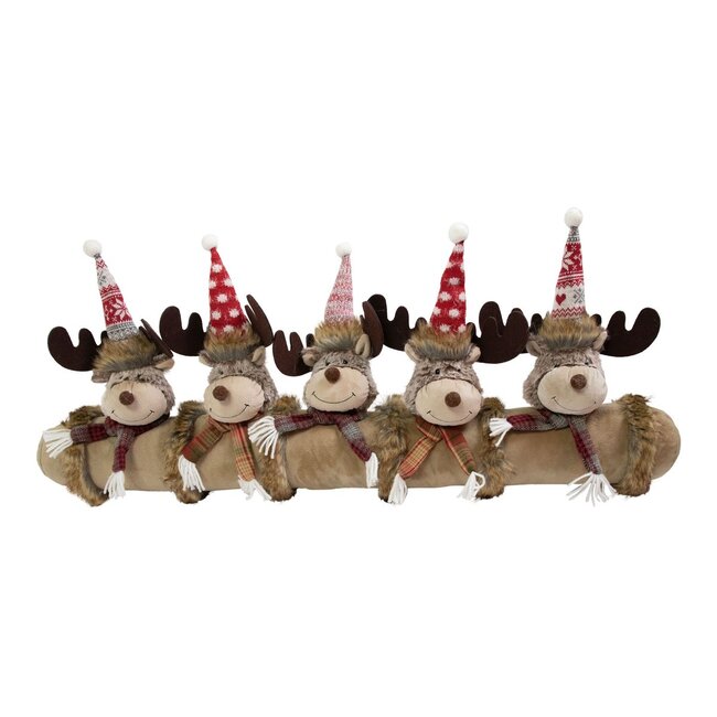 Linen & More Gebreide Rudolf windstopper rood 30x88cm