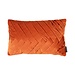 Linen & More Folded rust Cushion cover 30 x 50 cm