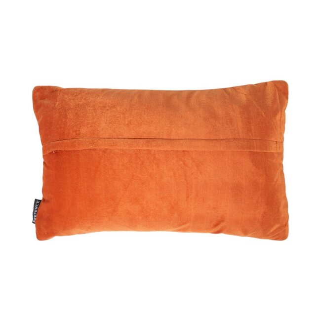 Linen & More Folded rust Cushion cover 30 x 50 cm