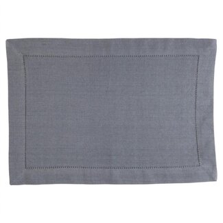 Linen & More Indi Placemat grijs 35x50cm (set of 4)