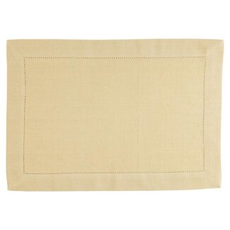 Linen & More Indi Placemat pampas geel 35x50cm (set of 4)