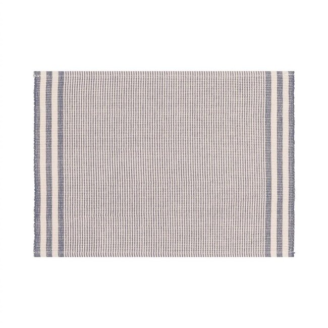 Linen & More Suzy Keukenset indigo blauw 33x45cm (set of 8)