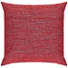 Linen & More Alicante kussen rood 45x45cm