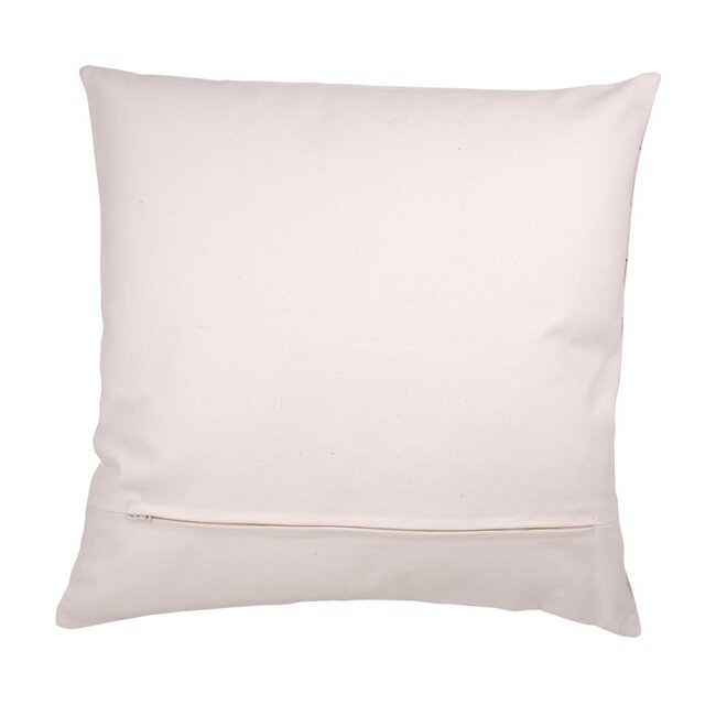 Linen & More Carla kussen bruin 47x47cm