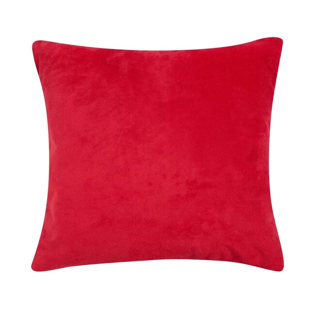 Linen & More Knitted Santa kussen rood 40x40cm