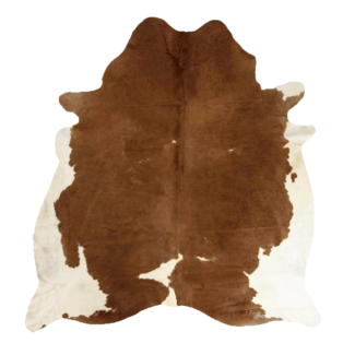Mars & More vloerkleed koe bruin/wit 250cm