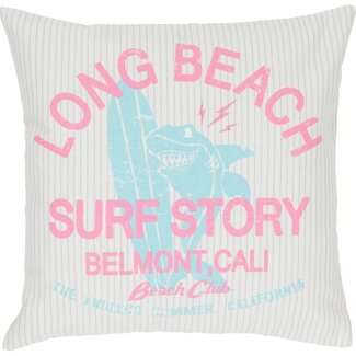 Linen & More Belmont kussen roze 47x47cm