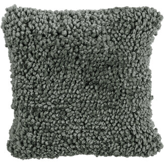 Linen & More Oscar kussen groen 50x50cm