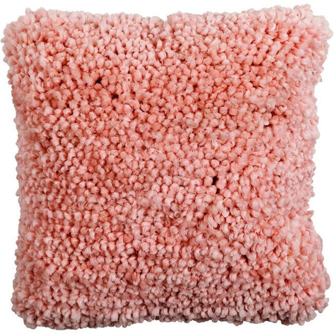 Linen & More Oscar kussen roze 50x50cm