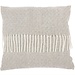 Linen & More Kenley Graphic Wool kussen taupe 45x45cm