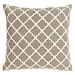 Linen & More Moroccan Print kussen grijs 45x45cm