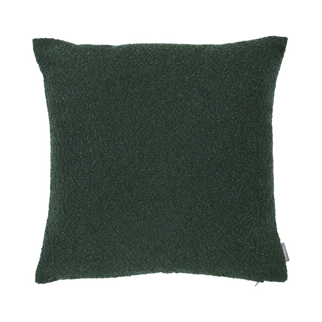 Linen & More King Bouclé kussen thijm groen 45x45cm