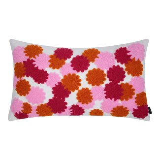 Linen & More Miley Kussen roze oranje 30x50cm