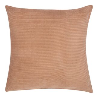 Linen & More Karla Kussen corduroy bruin 45x45cm