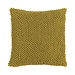 Linen & More Jumbo dots dark khaki cushion 45x45 cm