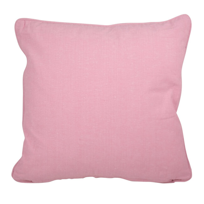 Linen & More  LEVY CHECK 45X45 LINPINK