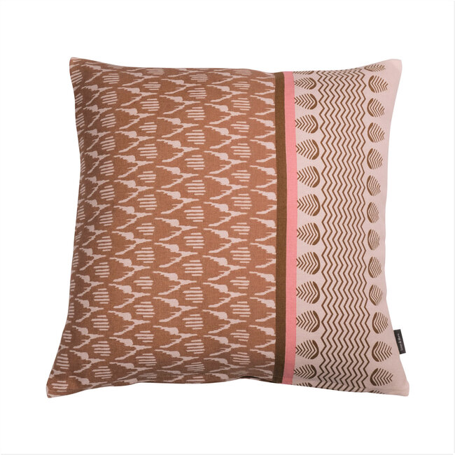 Linen & More Bali kussen gebroken wit 45x45cm