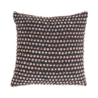 Linen & More Tye&Dye Bubbles kussen grijs 45x45cm
