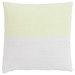 Linen & More Duo Tone kussen beige groen 45x45cm