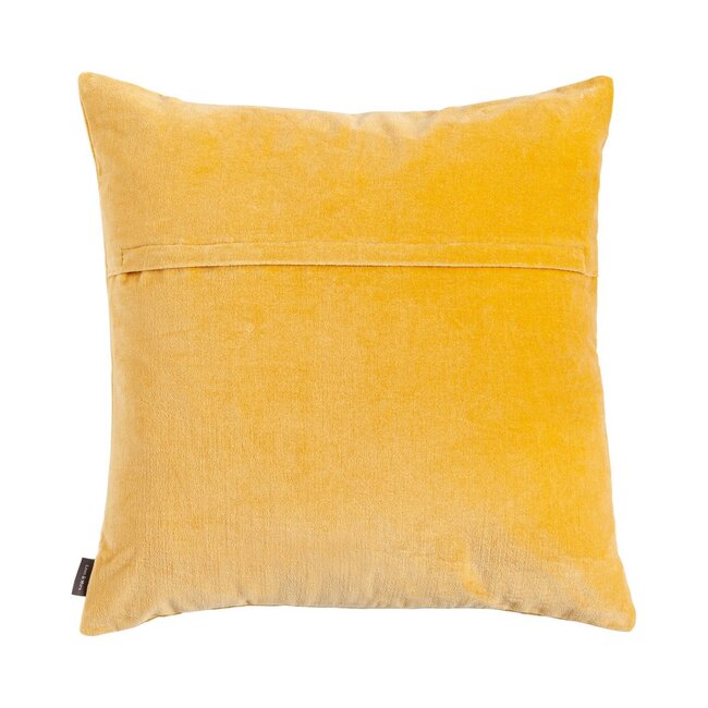 Linen & More Butterfly kussen geel 45x45cm