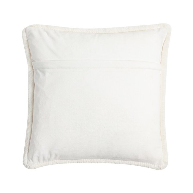 Linen & More Portland kussen gebroken wit 45x45cm