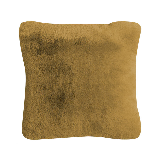 Linen & More Portland kussen geel 45x45cm
