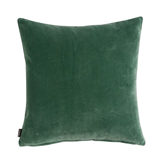 Linen & More Uneven Pintuck kussen groen 45x45cm
