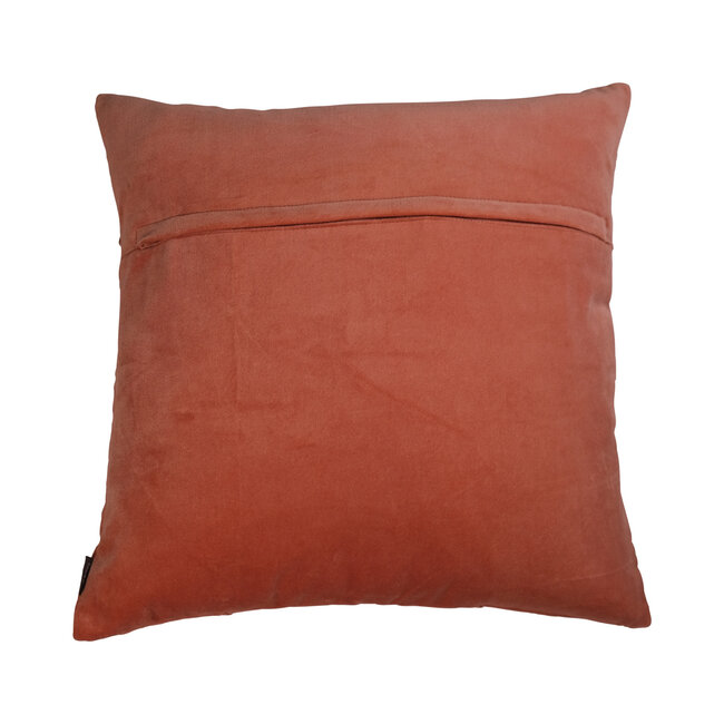 Linen & More Maha kussen oranje 45x45cm