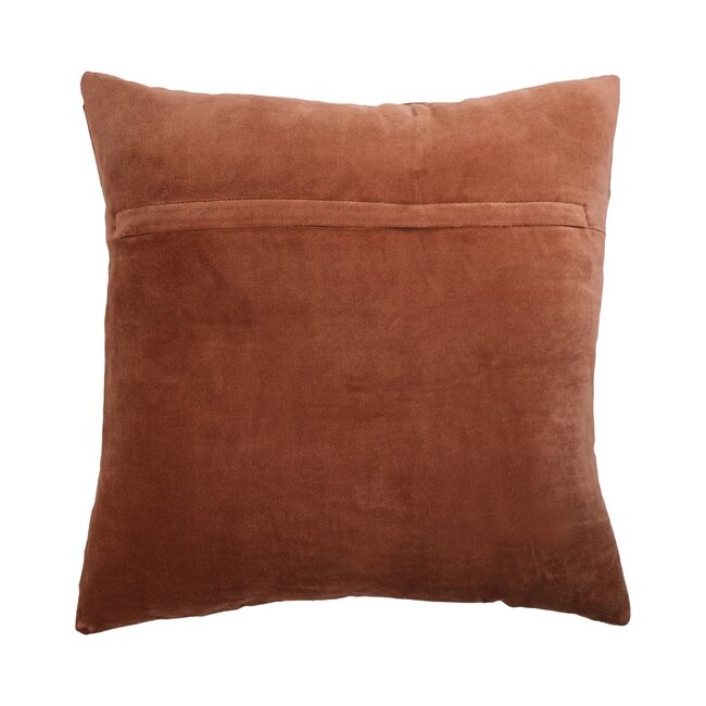 Linen & More Maha kussen bruin 45x45cm