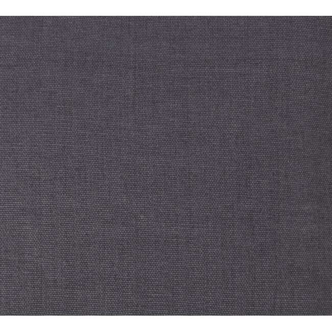 Linen & More Solid Canvas kussen blauw 45x45cm