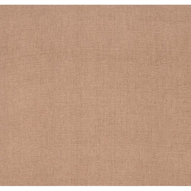 Linen & More Solid Canvas kussen taupe 45x45cm
