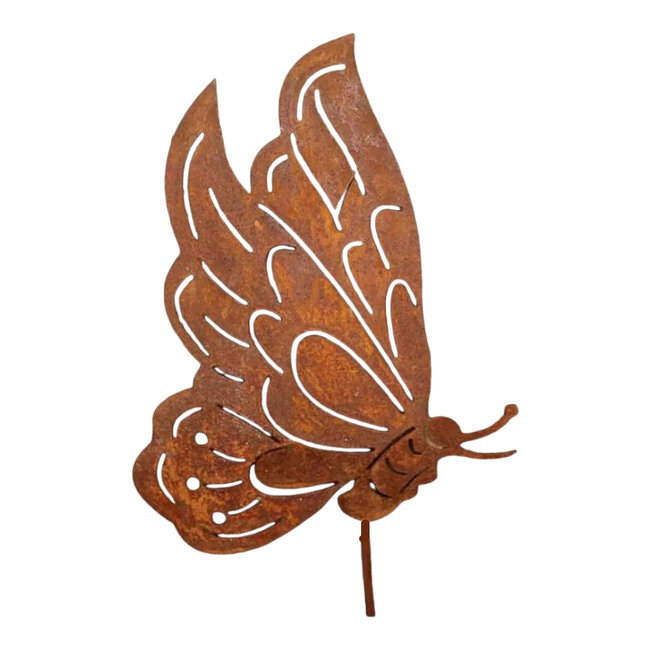 Dream-Garden 25 sets Tuinstekers roest vlinder set van 2