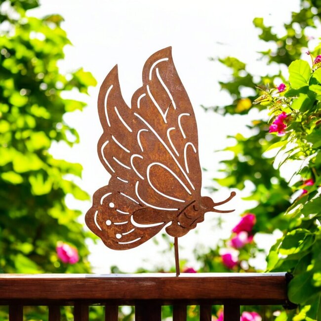 Dream-Garden 25 sets Tuinstekers roest vlinder set van 2