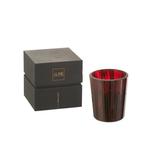J-Line Geurkaars Noa Robijnrood Rood Medium-55H